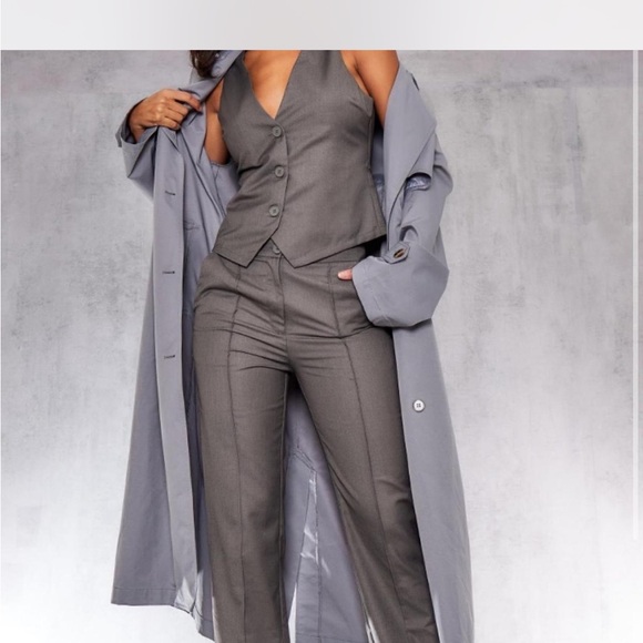 Gray Women's Suit Set - Picture 1 of 2